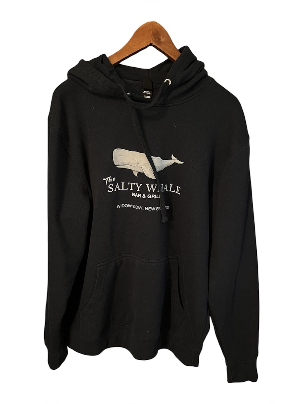 The Salty Whale Bar & Grill Widows Bay Hoodie Sweatshirt